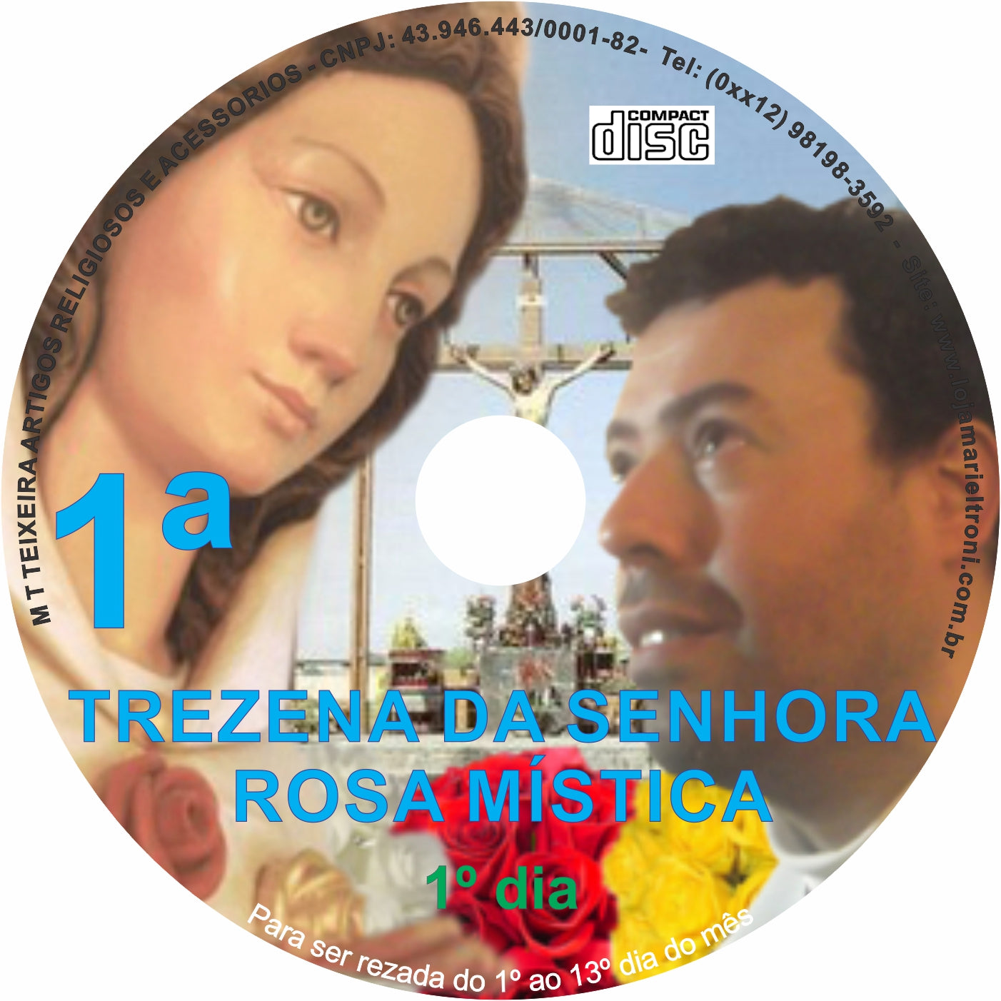 CD Trezena Rosa Mística 1 CD Trezena Rosa Mística 1